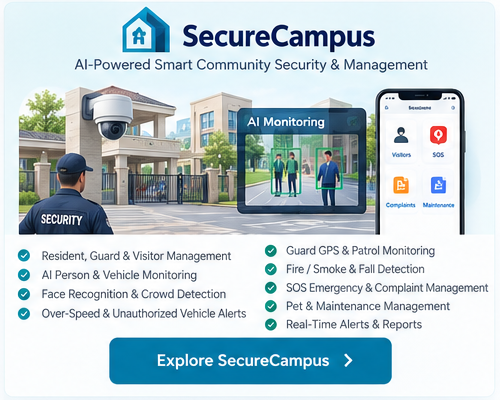 SecureCampus - AI Powered Smart Community Security Platform